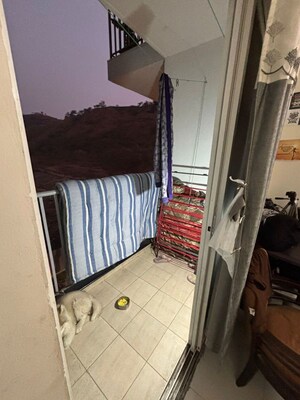 Balcony in 1 BHK Apartment at Godrej Hillside 2, Mahalunge – for Rent