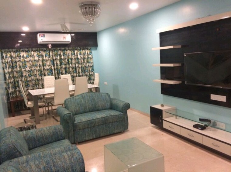 Living Room, rizvi-oak 2 Bedroom 1000 Sq.Ft. Apartment In Malad East Mumbai 9994298