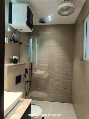 Bathroom in 3.5 BHK Builder Floor at BPTP Floors, Sector 70 – for Sale