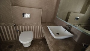 Bathroom in 3 BHK Apartment at Kalpataru Radiance, Goregaon West – for Rent