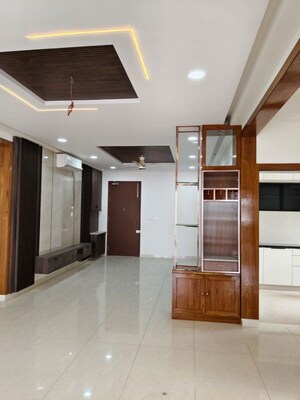 Living Room in 4 BHK Apartment at Prestige Beverly Hills, Kokapet – for Rent