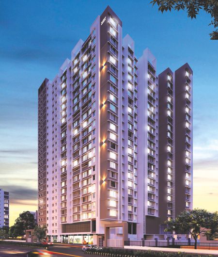 1 BHK 430 Sq.Ft. Apartment in Poonam Vaishno Heights
