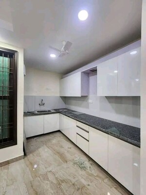 Kitchen in 2 BHK Builder Floor at Palm Residency Chhatarpur, Chattarpur – for Rent