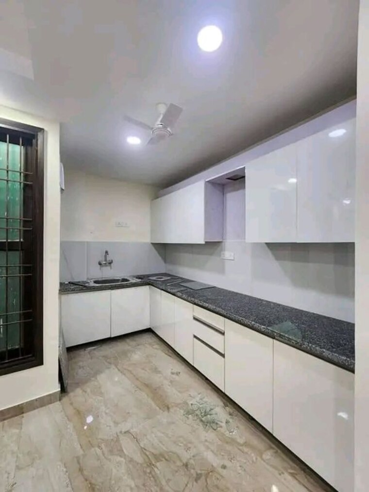 Kitchen, palm-residency-chhatarpur 2 Bedroom 900 Sq.Ft. Builder Floor In Chattarpur Delhi 9994355