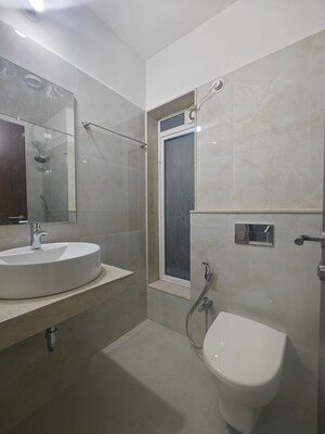 Bathroom in 2 BHK Apartment at Seawoods Sector 40 – for Rent