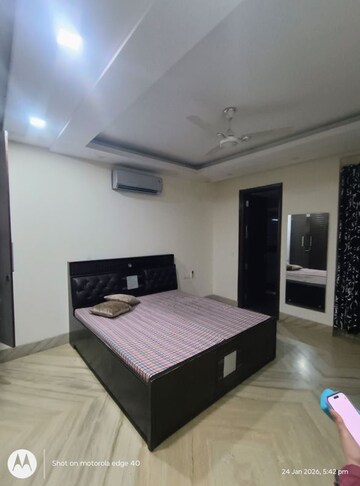 Bedroom in 3 BHK Builder Floor at Shivalik Colony – for Rent