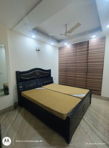 Bedroom in 3 BHK Builder Floor at Shivalik Colony – for Rent