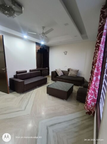 Bedroom in 3 BHK Builder Floor at Shivalik Colony – for Rent