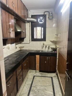 Kitchen in 3 BHK Apartment at Sector 7 Dwarka – for Rent