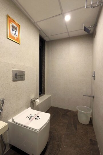Bathroom in 3 BHK Apartment at Ekta World Lake Primrose, Powai – for Rent