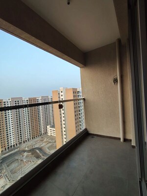 Balcony in 3 BHK Apartment at Vilas Javdekar Yashwin Enchante, Kharadi – for Rent
