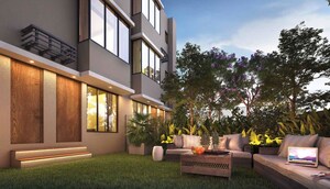 4 BHK Builder Floor – Exterior View View at Southern Avenue - for Sale