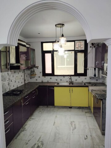 Kitchen in 4 BHK Apartment at Sector 19b Dwarka – for Rent
