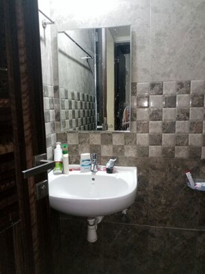 Bathroom in 1 BHK Apartment at RKH Blessings, Moshi – for Rent
