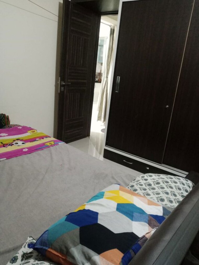 Bedroom, rkh-blessings 1 Bedroom 456 Sq.Ft. Apartment In Moshi Pune 9994529