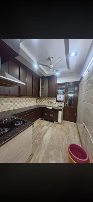Kitchen in 3 BHK Builder Floor at Kalkaji – for Rent