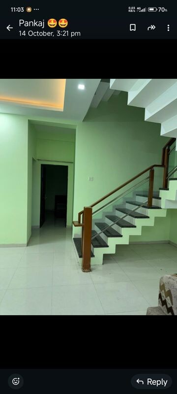 Staircase in 3 BHK Apartment at Scape IT Park, Vijay Nagar – for Rent