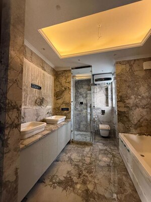 Bathroom in 5 BHK Builder Floor at Kailash Colony – for Sale