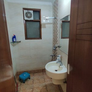 Bathroom in 2 BHK Builder Floor at Malviya Nagar – for Rent