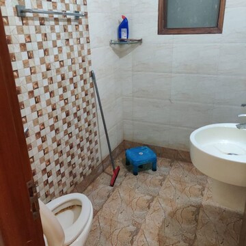 Bathroom in 2 BHK Builder Floor at Malviya Nagar – for Rent