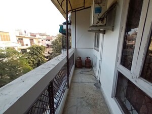 Balcony in 3 BHK Builder Floor at Chittaranjan Park – for Rent
