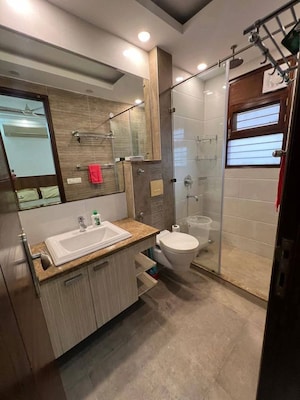 Kitchen in 3 BHK Apartment at Palam Vihar Residents Association, Palam Vihar – for Rent