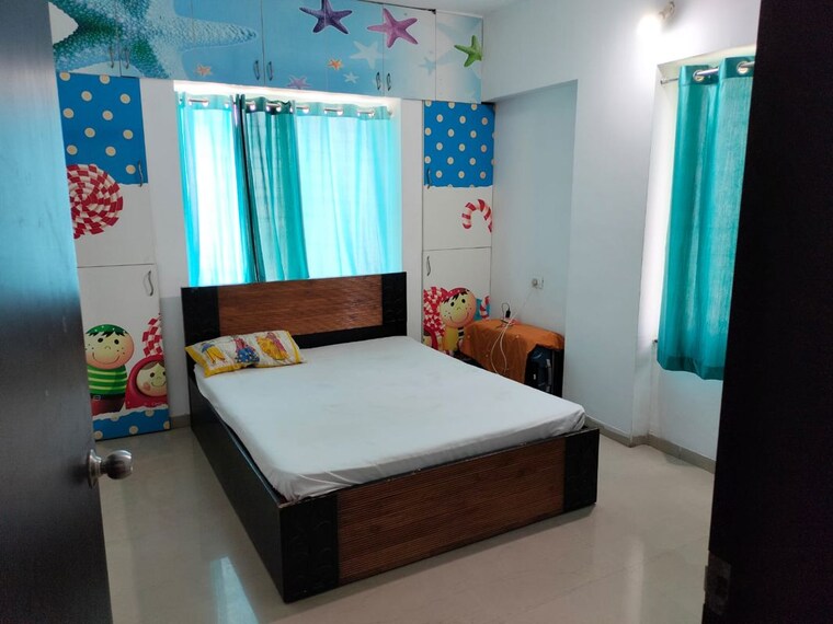 Bedroom, matrix-alfa-1 2 Bedroom 850 Sq.Ft. Apartment In Kharadi Pune 9994635