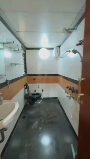 Bathroom in 2 BHK Apartment at Shangrila CHS Versova, Versova – for Rent