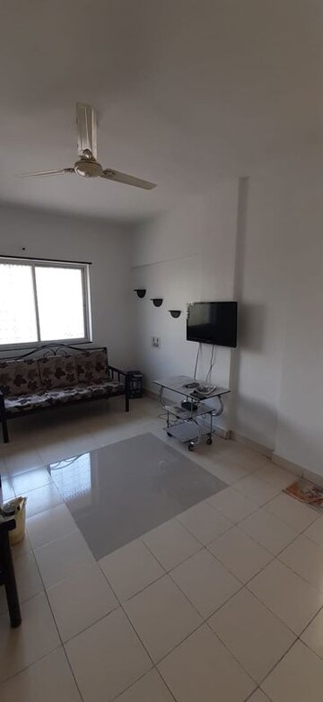 Living Room in 1 BHK Apartment at Gurukrupa Memories, Kharadi – for Rent