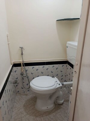 Bathroom in 1 BHK Apartment at Shrinivas Tower, Lower Parel – for Rent