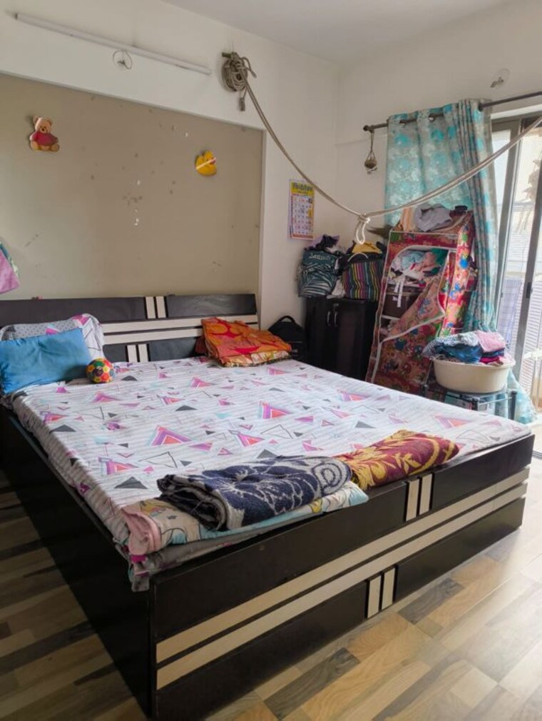 Bedroom, konark-virtue 1 Bedroom 602 Sq.Ft. Apartment In Keshav Nagar Pune 9994648