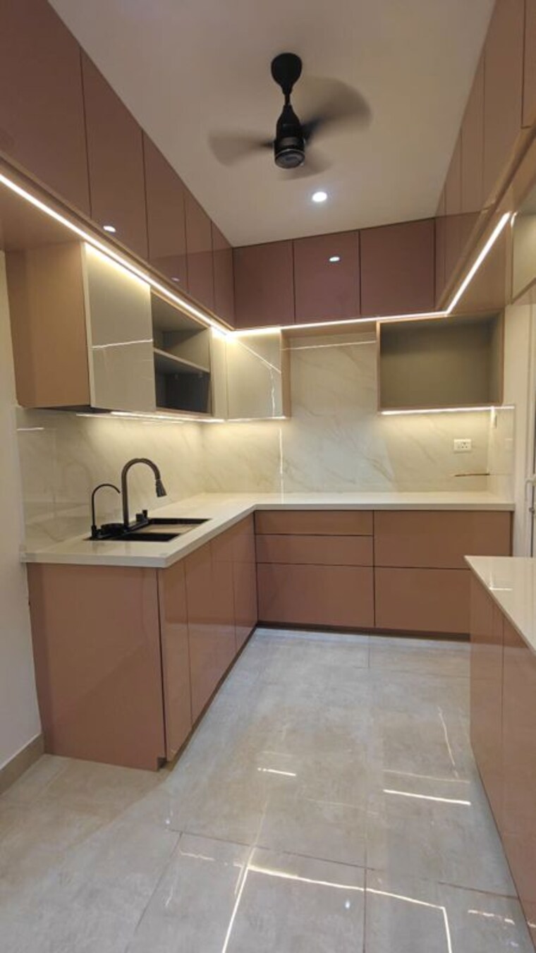 Kitchen, nayans-nature-springs 3 Bedroom 1600 Sq.Ft. Apartment In Kukatpally Hyderabad 9994655