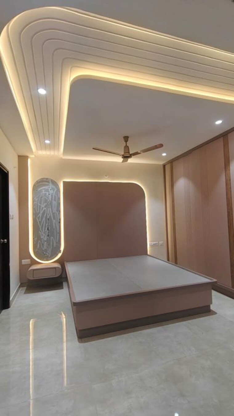 Bedroom, nayans-nature-springs 3 Bedroom 1600 Sq.Ft. Apartment In Kukatpally Hyderabad 9994655
