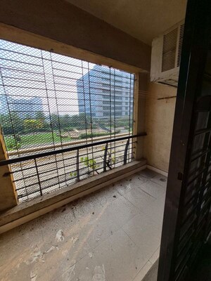 Balcony in 3 BHK Apartment at Raheja Interface Heights, Malad West – for Rent