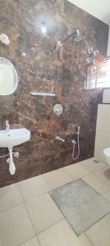Bathroom in 3 BHK Builder Floor at Vijaya Bank Layout – for Rent