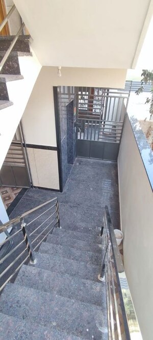 Staircase in 3 BHK Builder Floor at Vijaya Bank Layout – for Rent