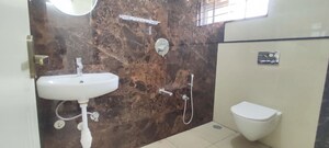 Bathroom in 3 BHK Builder Floor at Vijaya Bank Layout – for Rent
