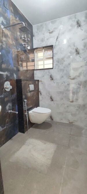 Bathroom in 3 BHK Builder Floor at Vijaya Bank Layout – for Rent