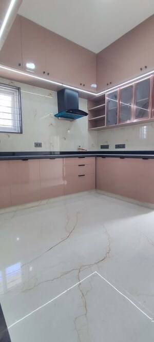 Kitchen in 3 BHK Builder Floor at Vijaya Bank Layout – for Rent