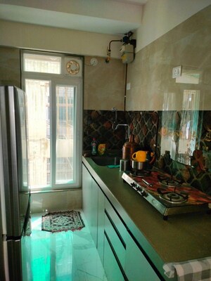 Balcony in 1 BHK Apartment at Kannamwar Nagar – for Rent