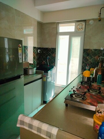 Kitchen in 1 BHK Apartment at Kannamwar Nagar – for Rent