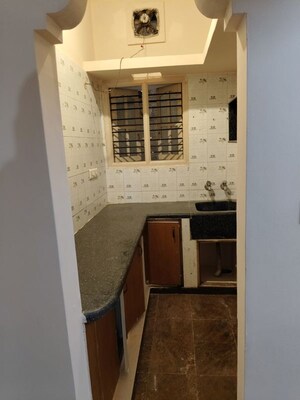 Kitchen in 1 BHK Builder Floor at Btm Layout – for Rent