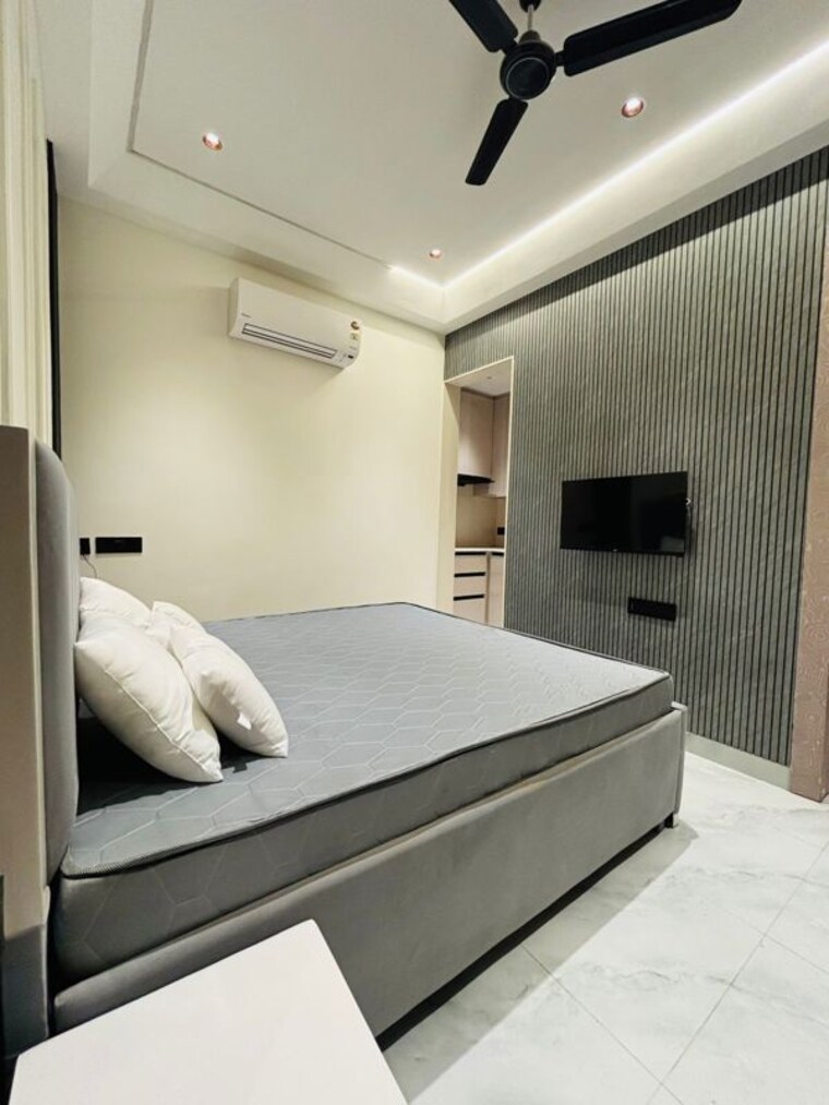 Bedroom, sector 47 Studio 649 Sq.Ft. Builder Floor In Sector 47 Gurgaon 9994814