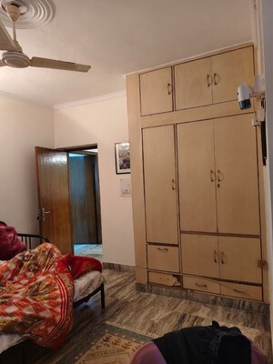 Bedroom in 3 BHK Apartment at Vasant Kunj – for Rent