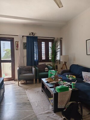 Living Room in 3 BHK Apartment at Vasant Kunj – for Rent