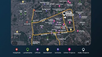 3 BHK Apartment – Map Location View at ASBL Spectra, Financial District - for Sale