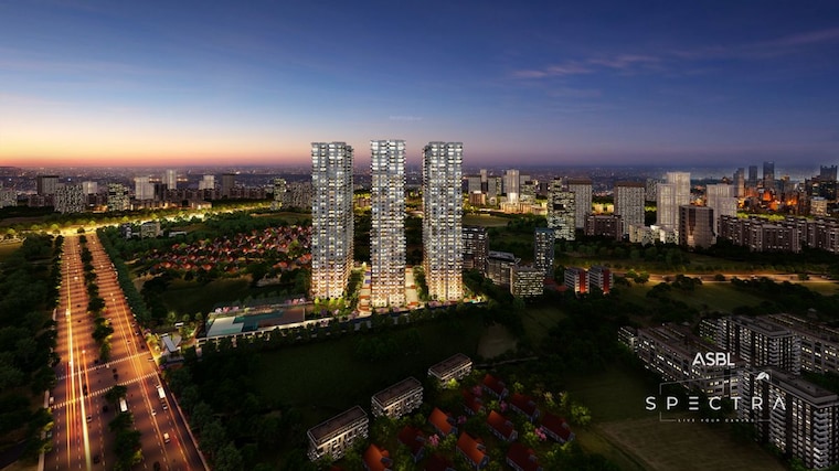 Exterior View, asbl-spectra 3 Bedroom 2220 Sq.Ft. Apartment In Financial District Hyderabad 9911408