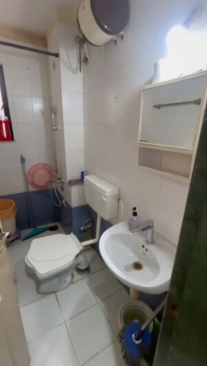 Bathroom in 1 BHK Apartment at Bramhand Apartment, Brahmand – for Rent