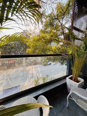 Balcony in Studio Builder Floor at Sector 46 – for Rent