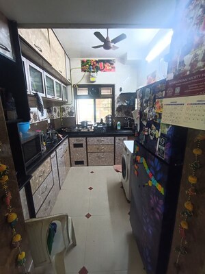 Kitchen in 2 BHK Apartment at Gemstar Nazarene Apartments, Malad West – for Rent
